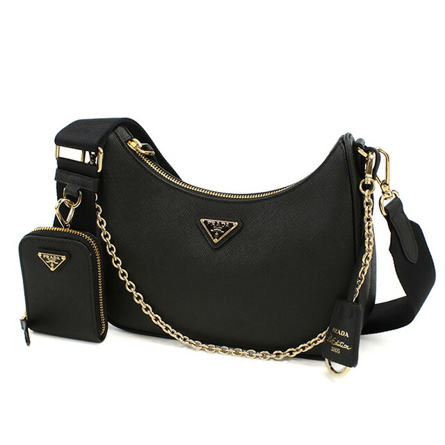 プラダ 斜め掛け ショルダーバッグ レディース ブランド PRADA レザー