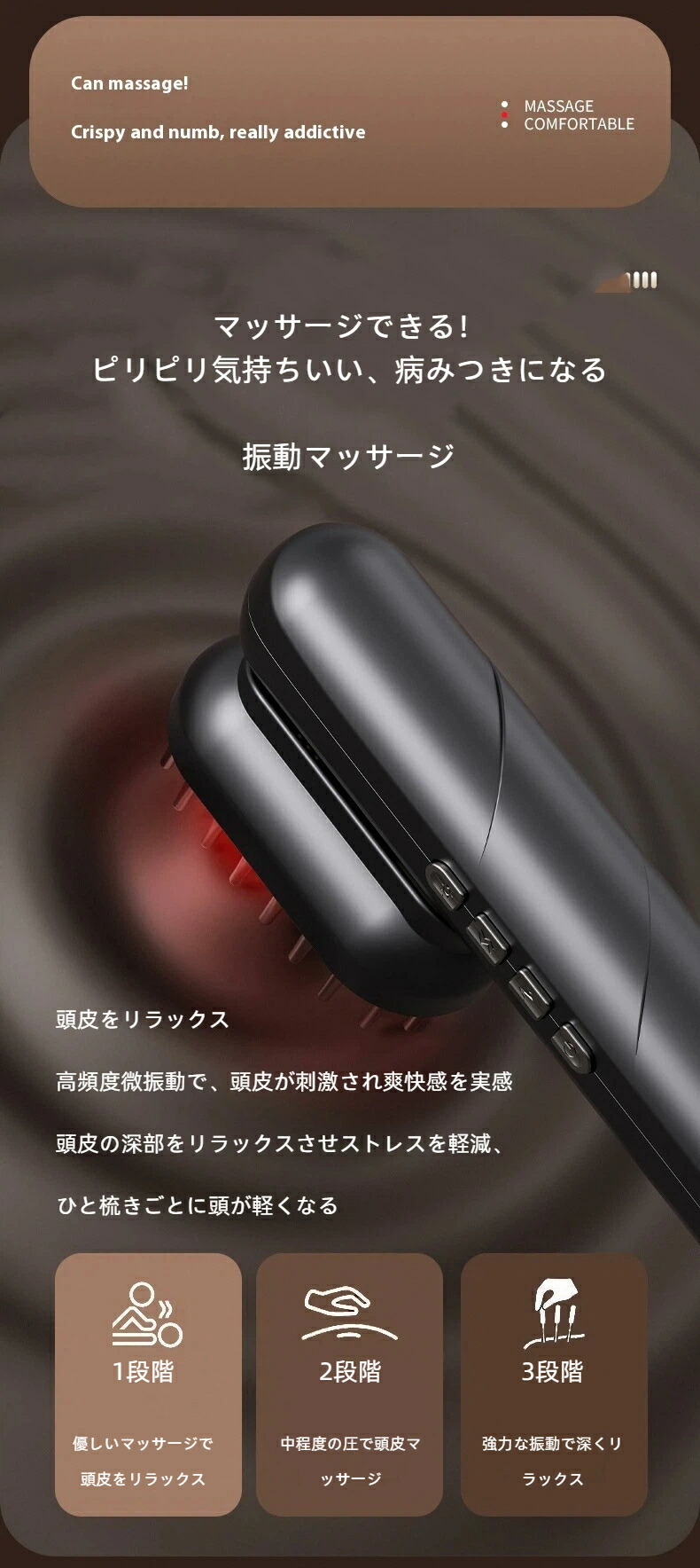 楽天市場】美顔器 美容家電 電気針ヘッドスパ 目元 もたつき 毛穴