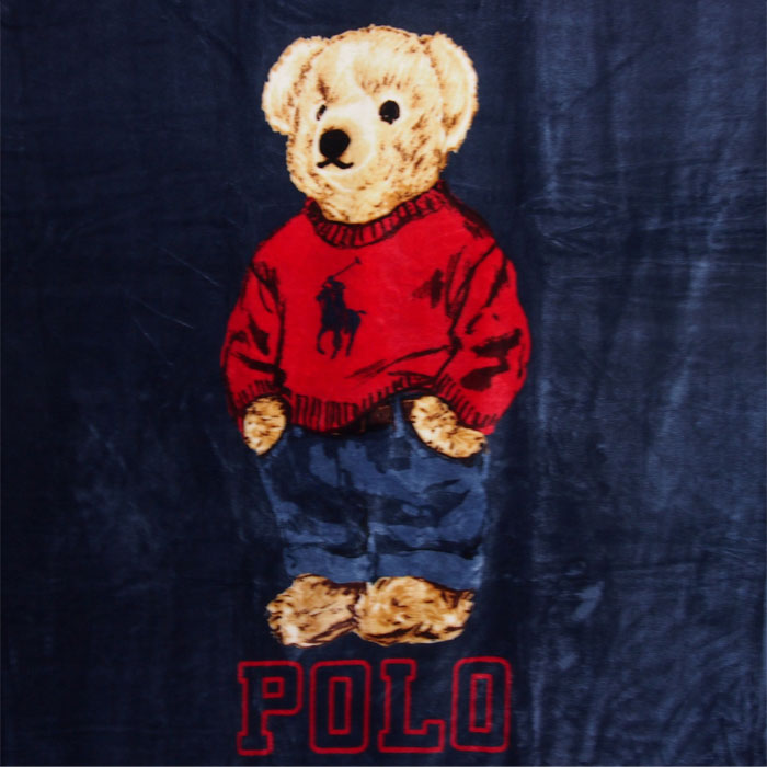ラルフローレン ポロ ポロベア ブランケット 毛布/127cm×178cm POLO