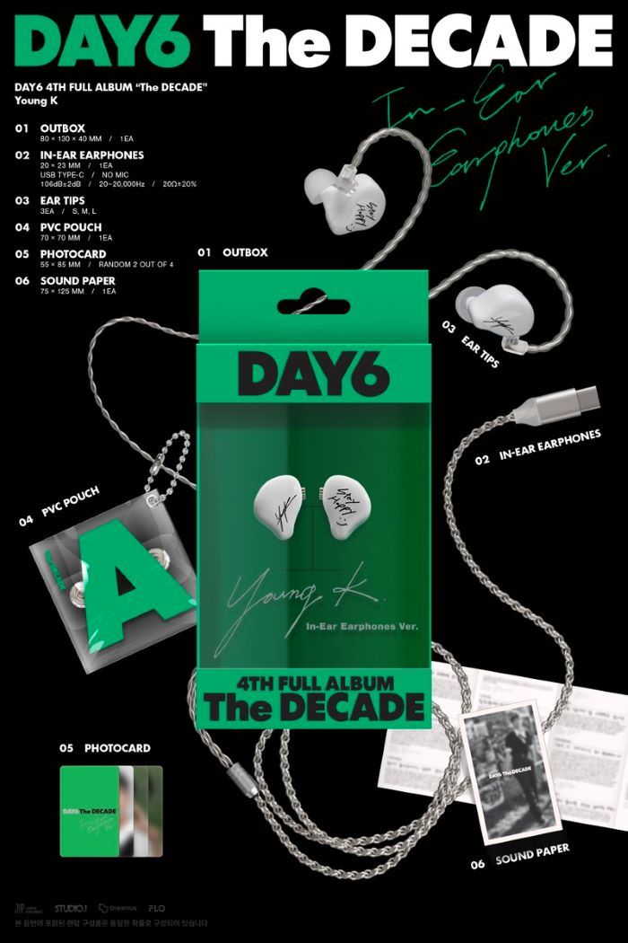 楽天市場】DAY6 正規4集アルバム The DECADE 韓国チャート反映 デイ