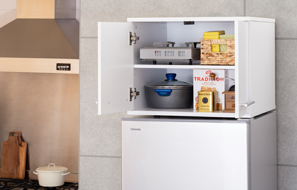 ヤマダモール | 冷蔵庫上ラック 冷蔵庫上 収納ラック 冷蔵庫上置き