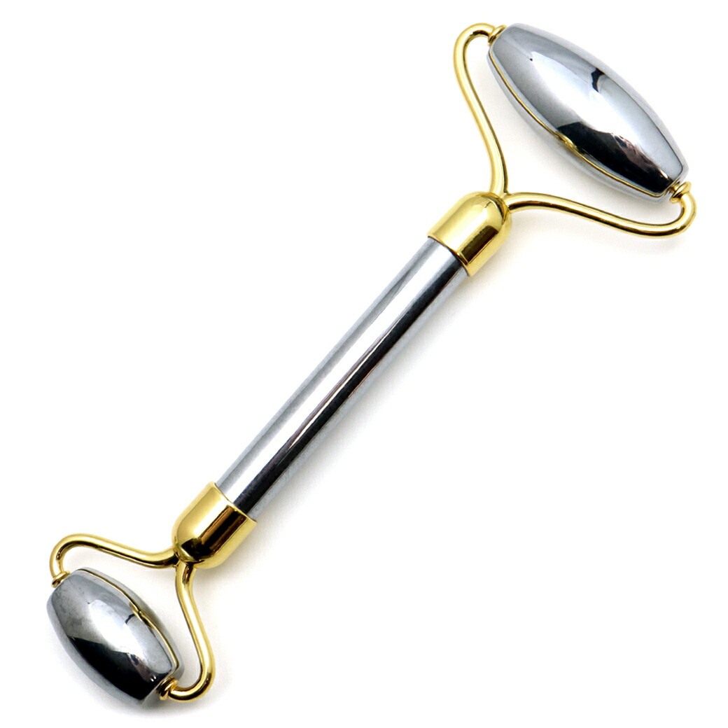 楽天市場】テラヘルツ鉱石 フェイスローラー ダブルヘッド 美顔