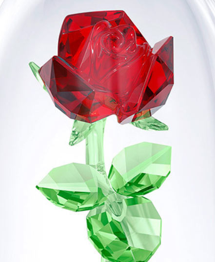 楽天市場】スワロフスキー SWAROVSKI 美女と野獣 魔法のバラ 薔薇