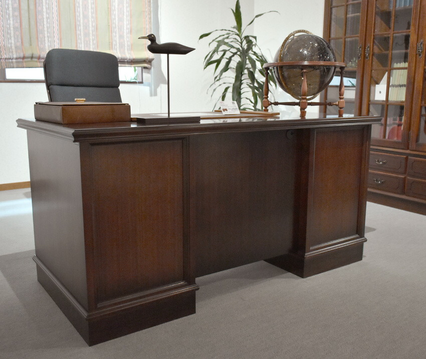 楽天市場】カリモク SC5041JK パソコンデスク 事務机 役員机 社長