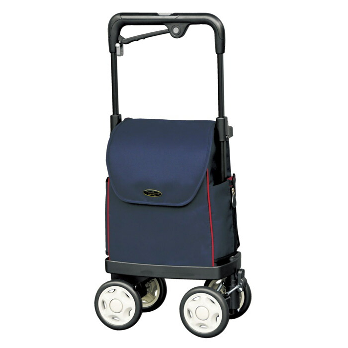 楽天市場】ショッピングカート 4輪 軽量 横押しウォーキングキャリー i