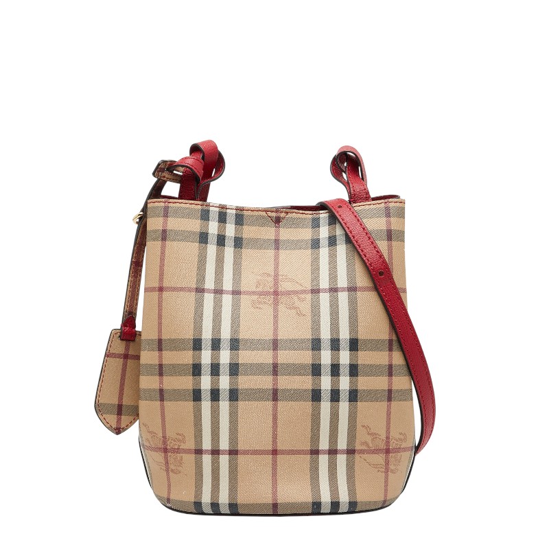 楽天市場】バーバリー ノバチェック シャドーホース トートバッグ
