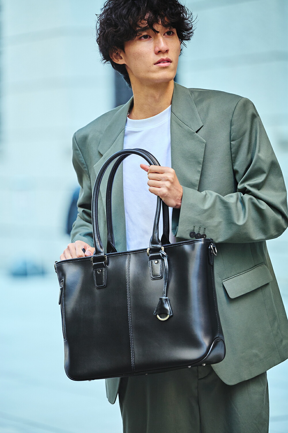 楽天市場】ビジネスバッグ メンズ トートバッグ ビジネストート 本革