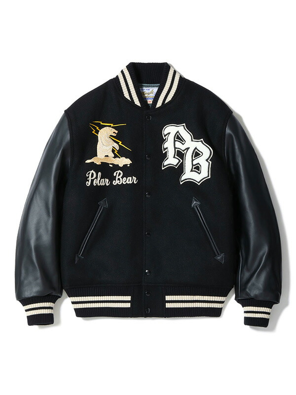 楽天市場】WHITESVILLE ホワイツビル スタジャン ブランド 白熊