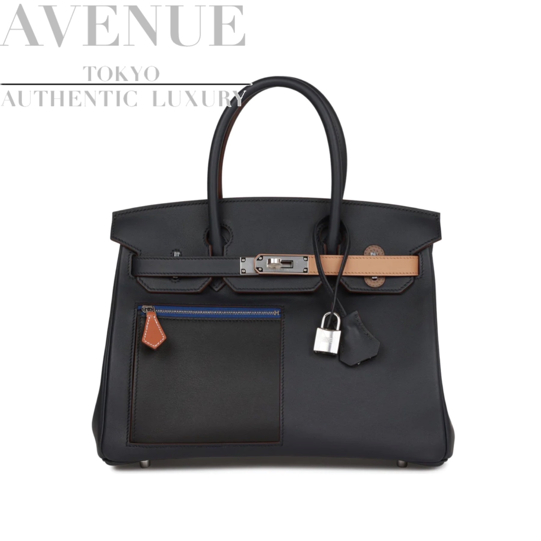 新品未使用】2022年新作 エルメス バーキン30 カラーマティック ブルー