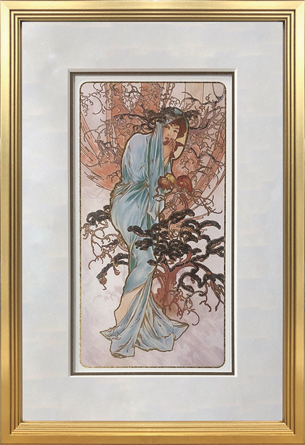 楽天市場】絵画 名画 アルフォンス ミュシャ Summer(夏) インテリア