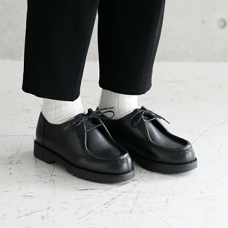 極美品 フランス製 クレマン チロリアンシューズ 41 ダークブラウン 美