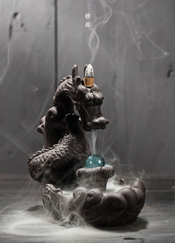 楽天市場】【ランキング1位6冠達成】龍のお香スタンド 竜のお香