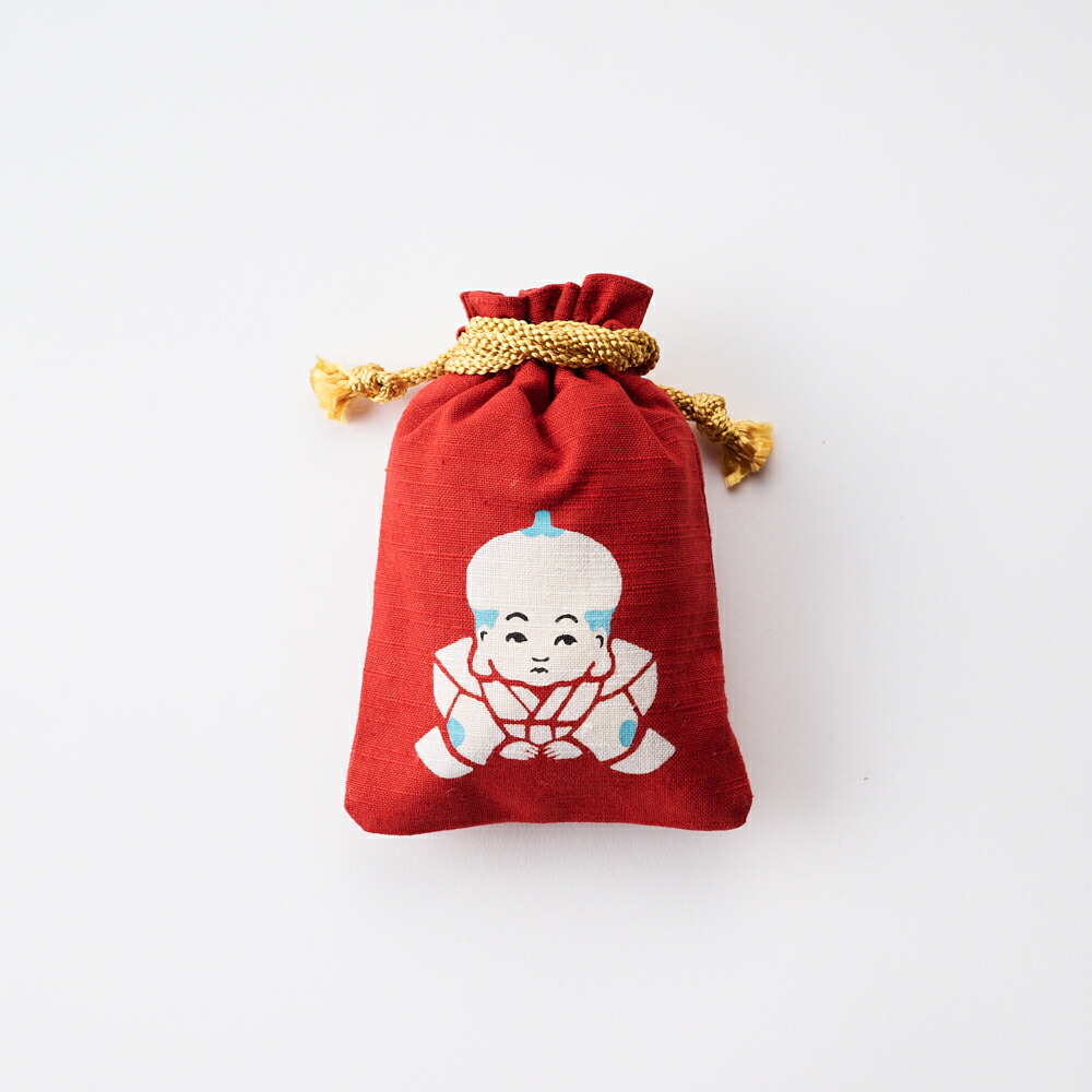 楽天市場】福助×AKOMEYA TOKYO 本品堂 守袋 桐箱入 （福助さん/福良雀