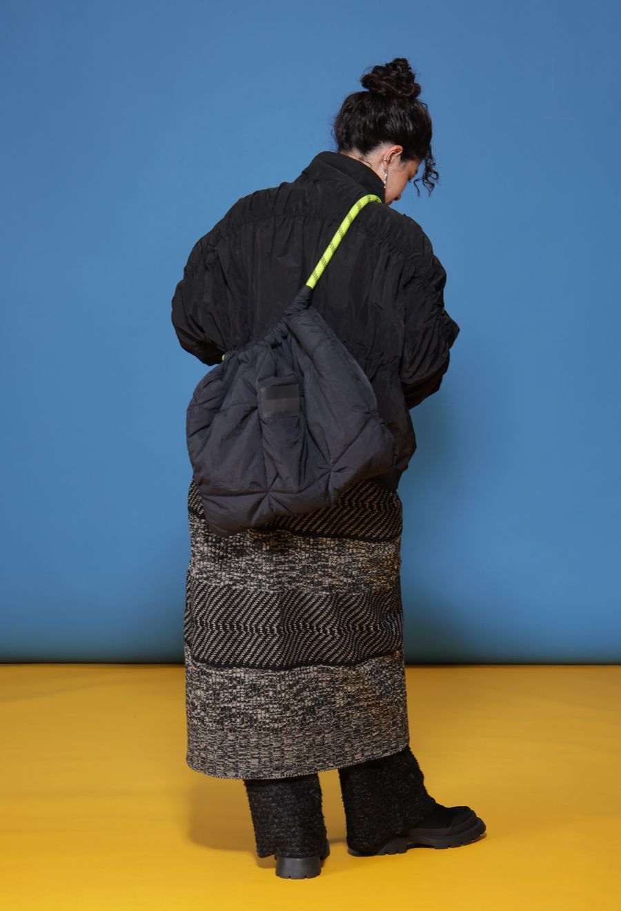 コードハンドル キルティングバッグ ユニセックス バッグ 送料無料