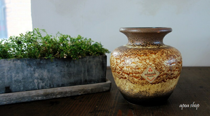 楽天市場】ヴィンテージ 陶器 花瓶 フラワーベース 水差し西ドイツ Fat