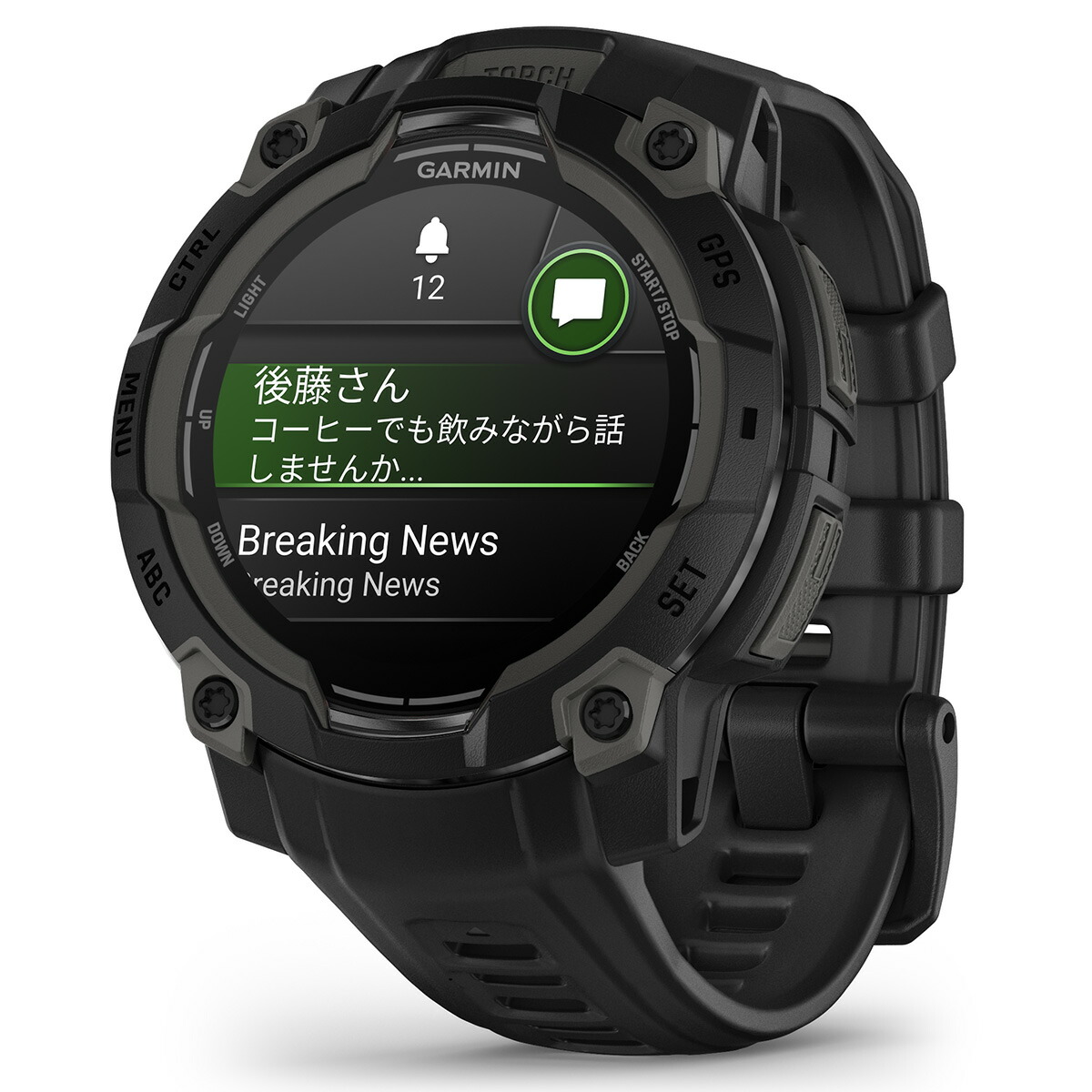 ガーミン GARMIN Instinct 3 AMOLED 45mm インスティンクト3