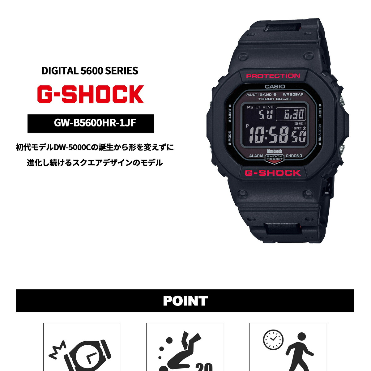 G-SHOCK デジタル 5600 カシオ Gショック CASIO 腕時計 メンズ GW