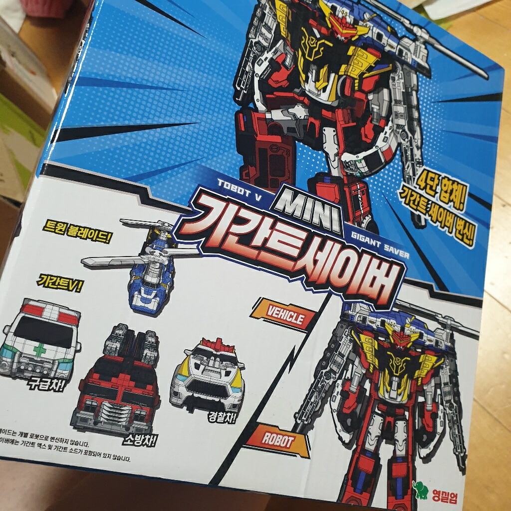 楽天市場】☆配送無料☆ [TOBOT V] MINI GIGANT SAVER トボット ミニ