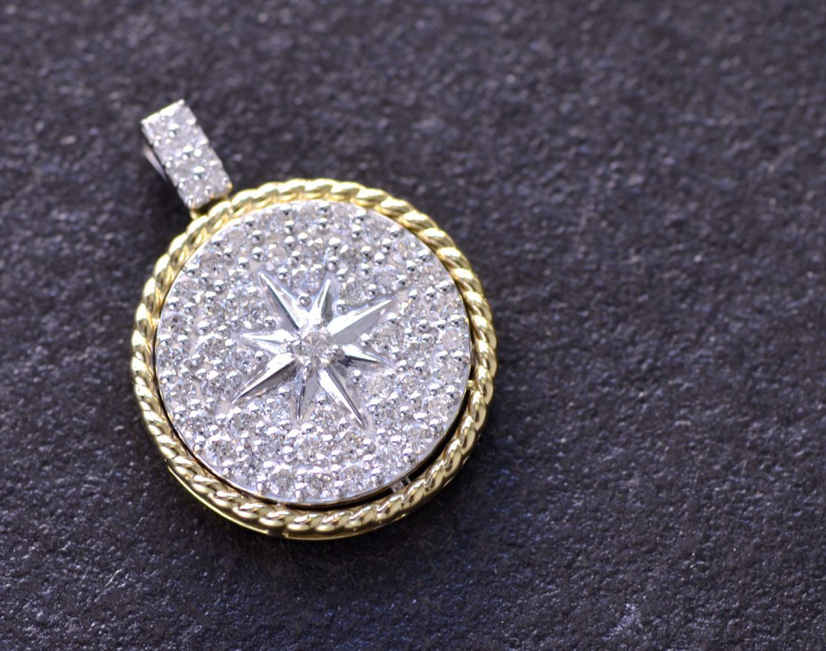 楽天市場】ペンダントトップ メンズ 18金 K18 18K プラチナ