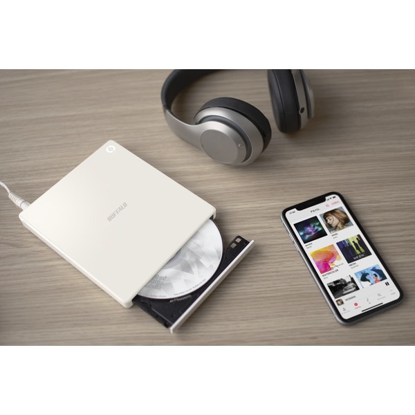 楽天ビック｜BUFFALO｜バッファロー スマホ用CDレコーダー「ラクレコ＋