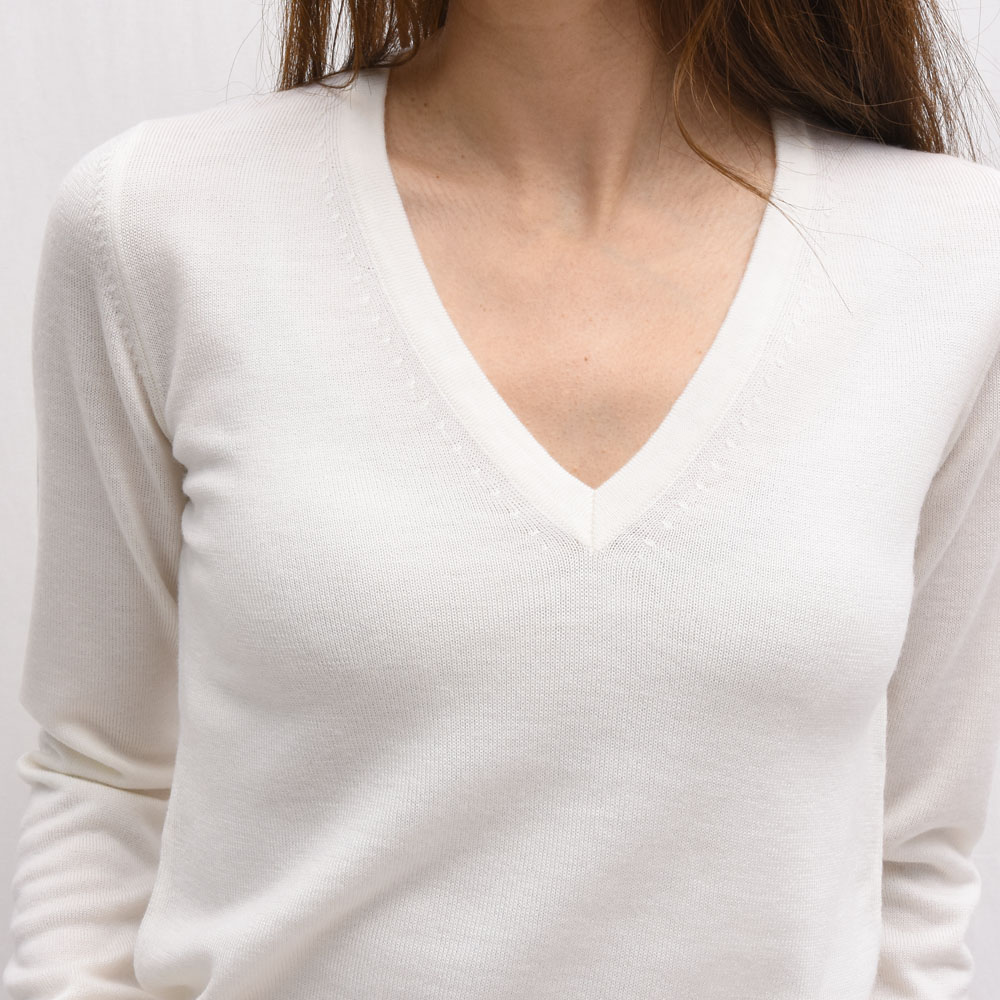 WINTER SALE】正規品 Cruciani(クルチアーニ)CD22500 ウール Vネック