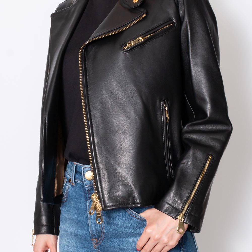 CINQUANTA(チンクアンタ)i551/1 スタンドカラーダブルライダース