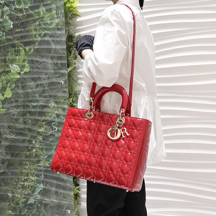 楽天市場】クリスチャン ディオール レディディオール ラージ 2way