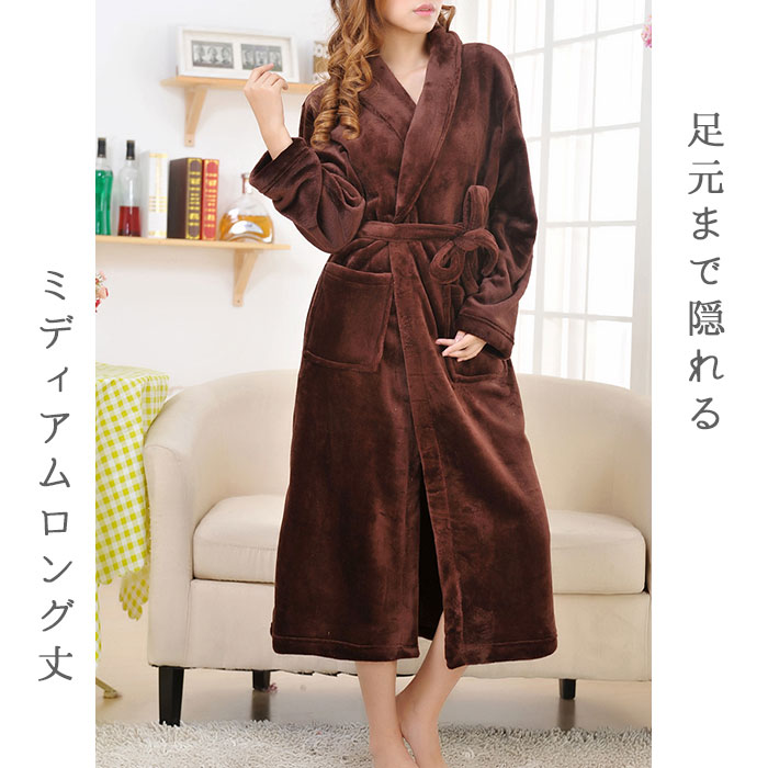 バスローブ レディース 通販 ママ ガウン タオルローブ メンズ ユニ