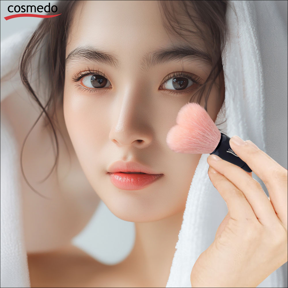 楽天市場】熊野筆 ハート型 洗顔ブラシ Lサイズ 日本製【洗顔筆 化粧筆