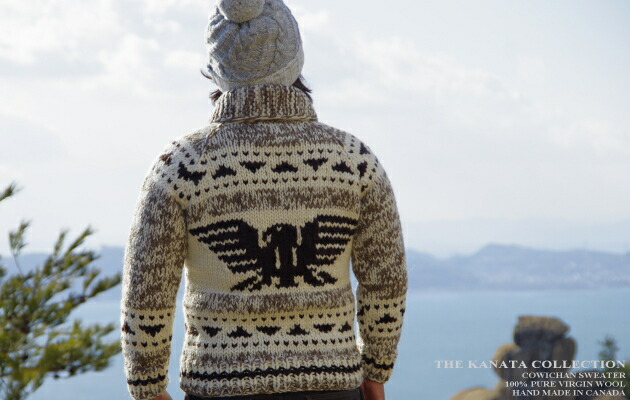 楽天市場】KANATA カウチンセーター（カウチンジャケット）｜カナダ製
