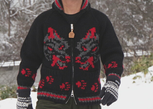 楽天市場】カウチンセーター（カウチンジャケット）｜KANATA社（カナタ