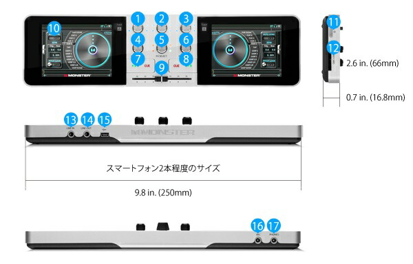 楽天市場】MONSTER モンスター GO-DJ ハイレゾ対応完全自律型