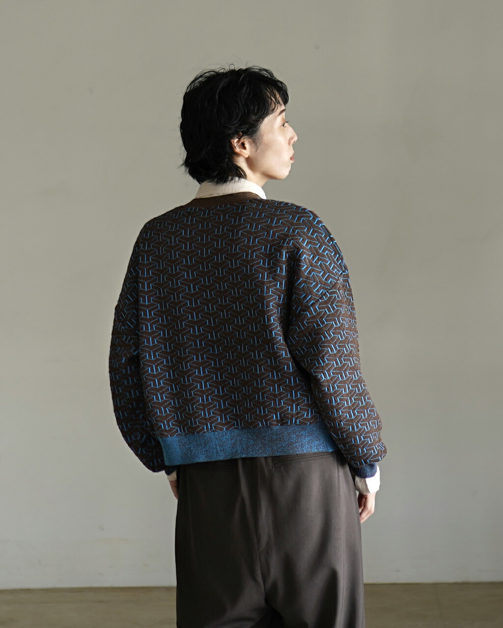 Le Melange（ル・メランジュ） ルメランジェ カーディガン Vネック