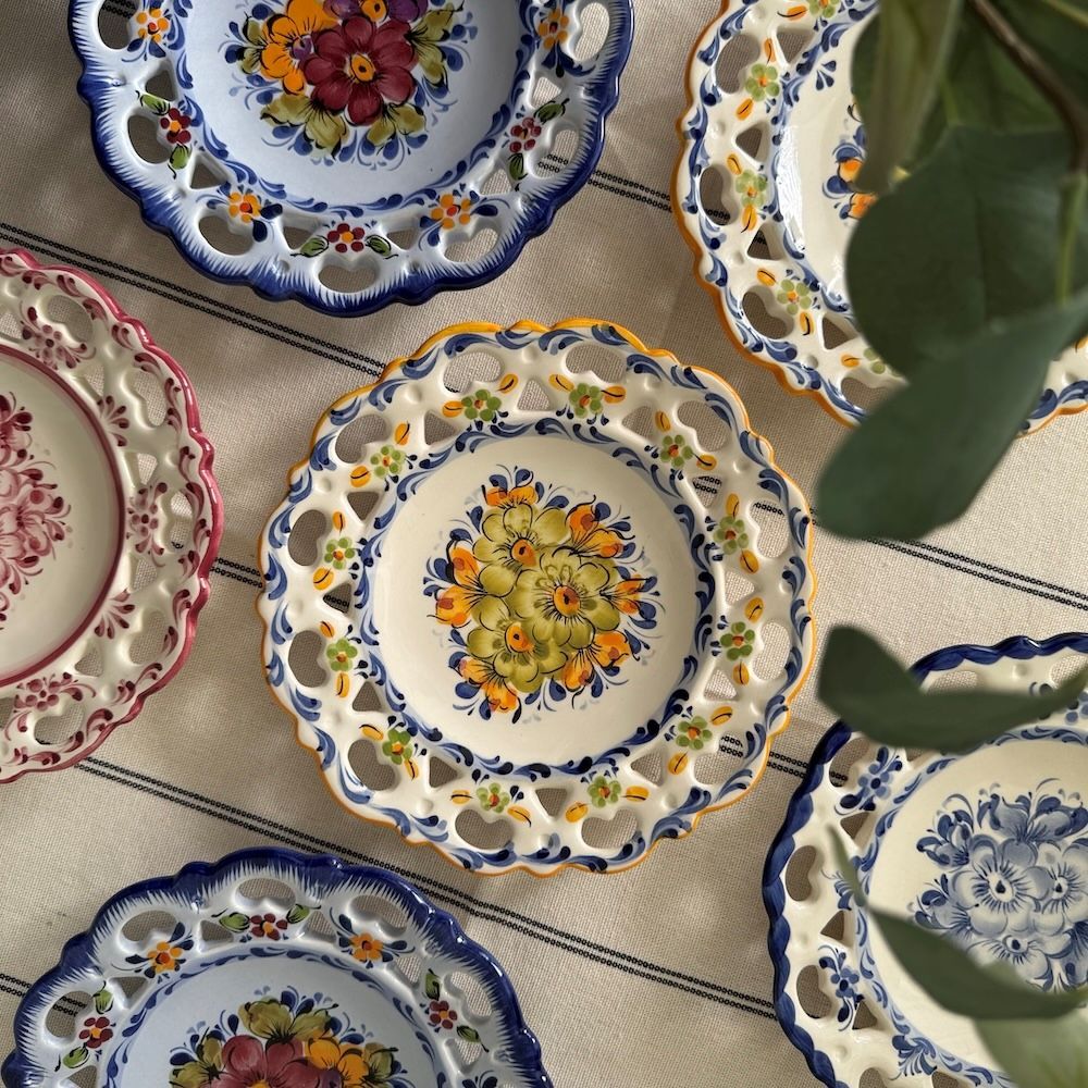 楽天市場】【再入荷】ポルトガル製 飾り皿 絵皿 壁掛け 陶器 プレート