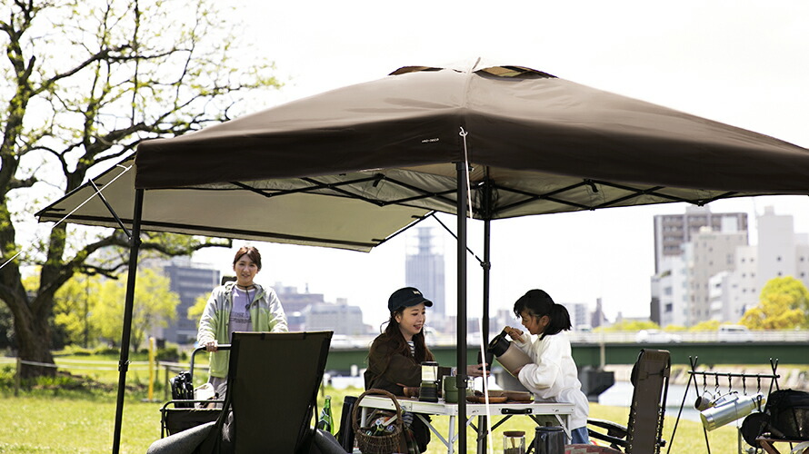 dショッピング |【3ヵ月保証】 テント タープテント 3m オーニング