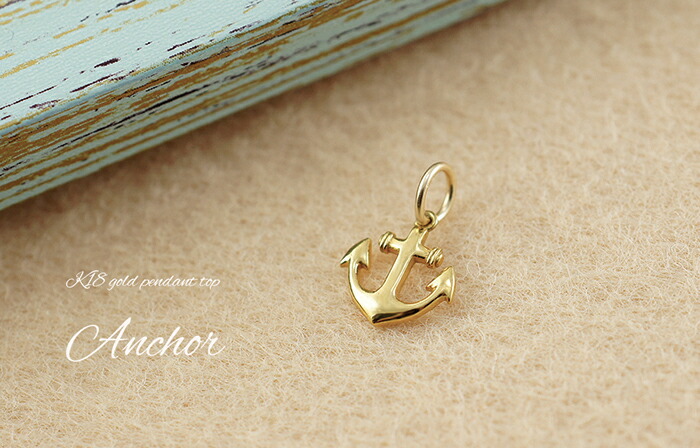 楽天市場】k18 ゴールド ネックレス ペンダントトップ 錨 アンカー