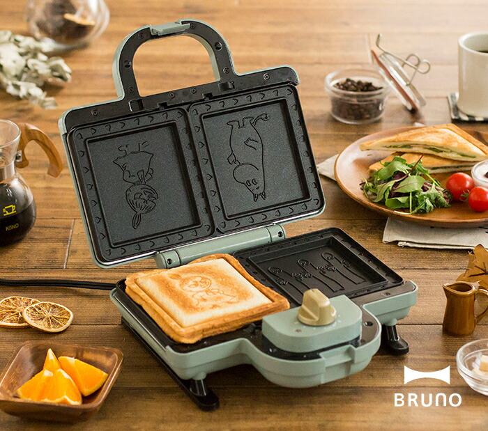 インテリアショップe-goods / BRUNO ムーミン ホットサンドメーカー