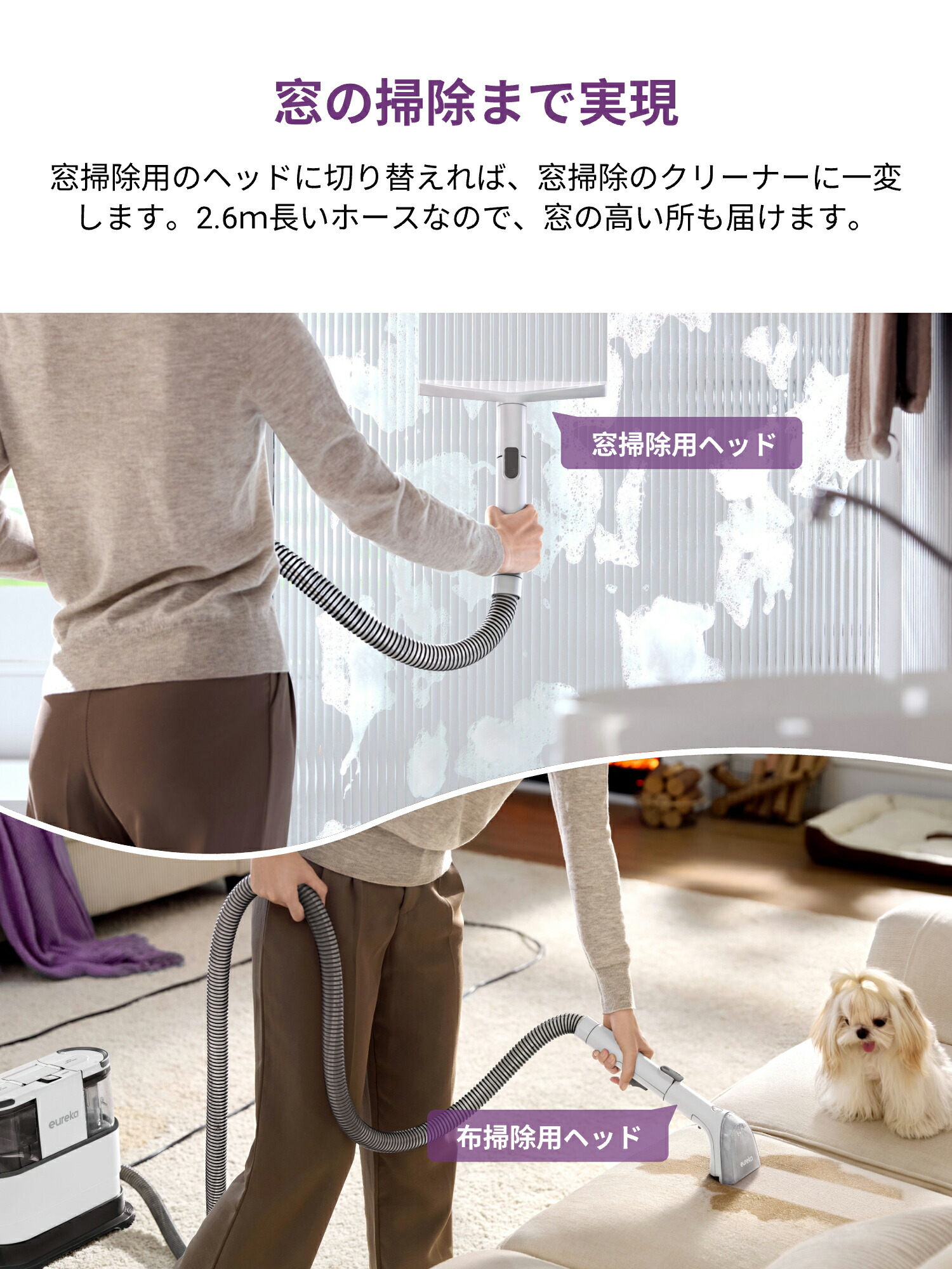 楽天市場】EUREKA（ユーリカ） NEY200 リンサークリーナー カーペット