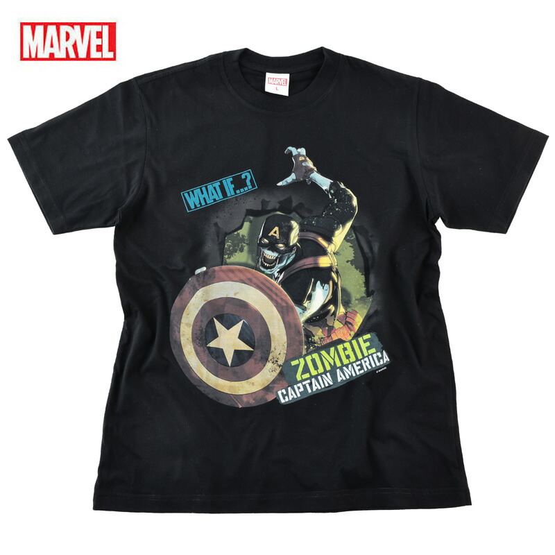 楽天市場】マーベル Tシャツ MARVEL WHAT IF ゾンビ キャプテン