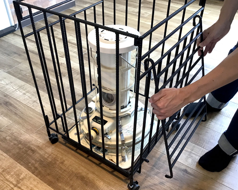 楽天市場】【ふるさと納税】キャスター付き ストーブガード Lサイズ