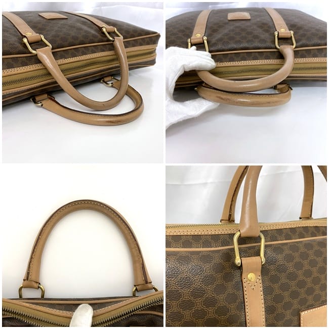 楽天市場】セリーヌ ビジネスバッグ ec-21562 ブラウン ベージュ