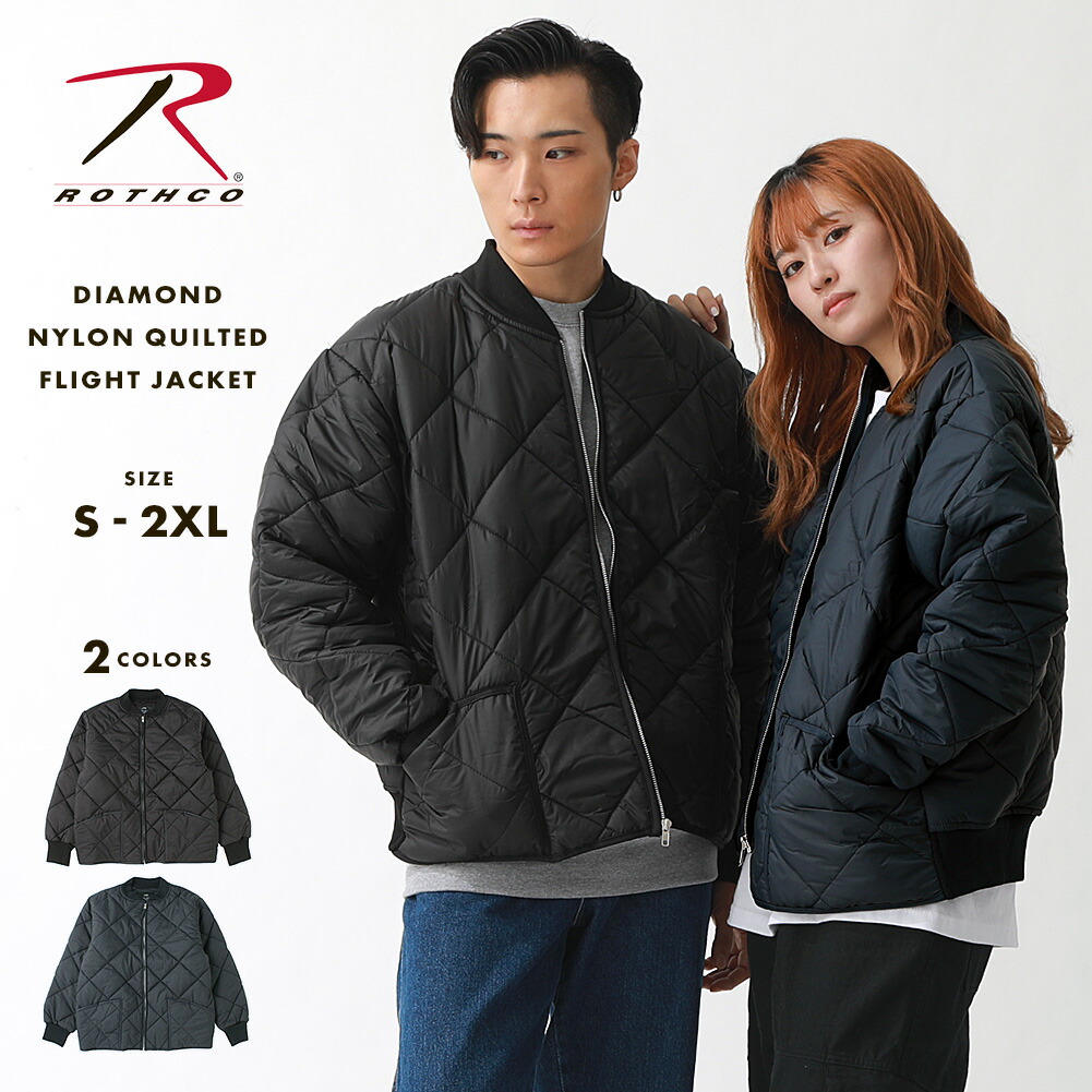 楽天市場】【送料無料】 ROTHCO ロスコ キルティングジャケット メンズ