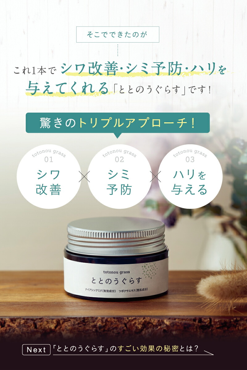 ととのうぐらす　新品　未使用　薬用　3個セット　シワ改善　スキンケア　エステ ファンファレ 【 3個セット 】 ととのうぐらす [ リニューアル最新版