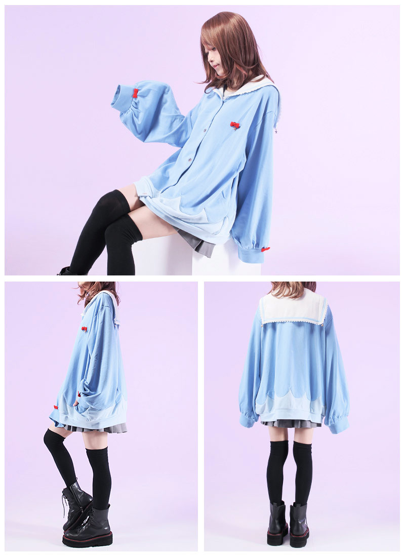 桃星愛花さんコラボ スカラップセーラージャケット ｜ Favorite