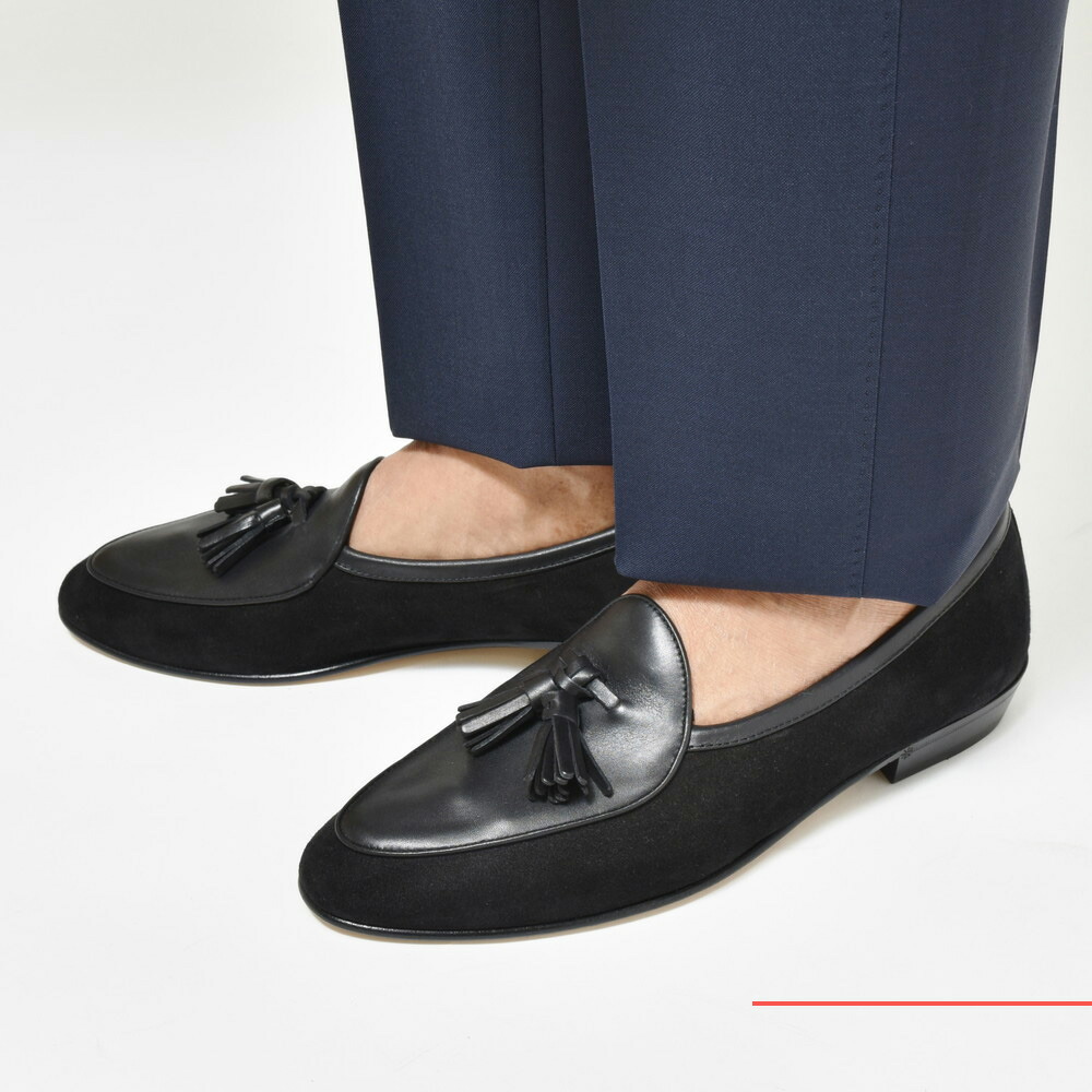 SALE】BAUDOIN & LANGE（ボードイン アンド ランジ）ラムスエード