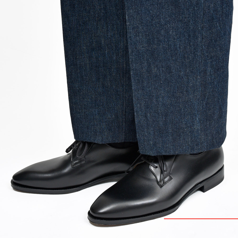 F.LLI Giacometti（フラテッリジャコメッティ）カーフレザーダービー