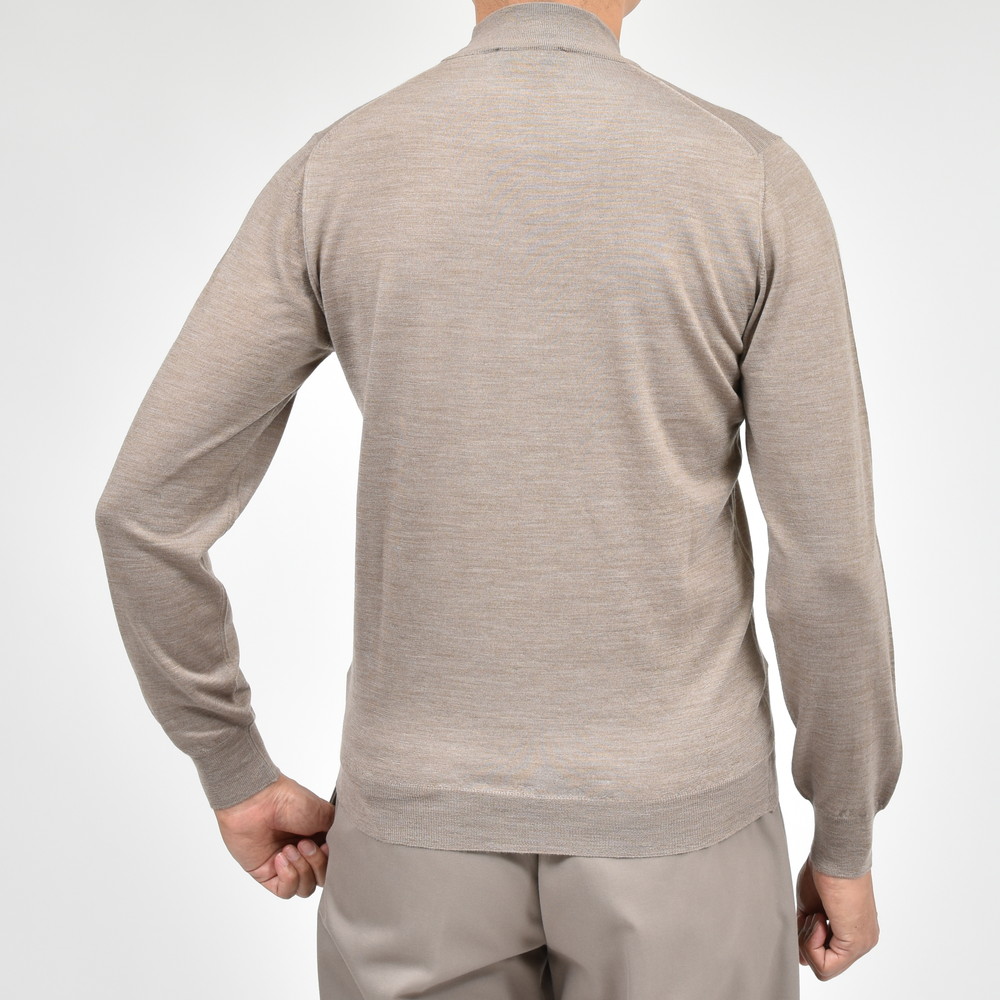 SALE】FEDELI（フェデリ）SUPER140'sハイゲージウールモックネック