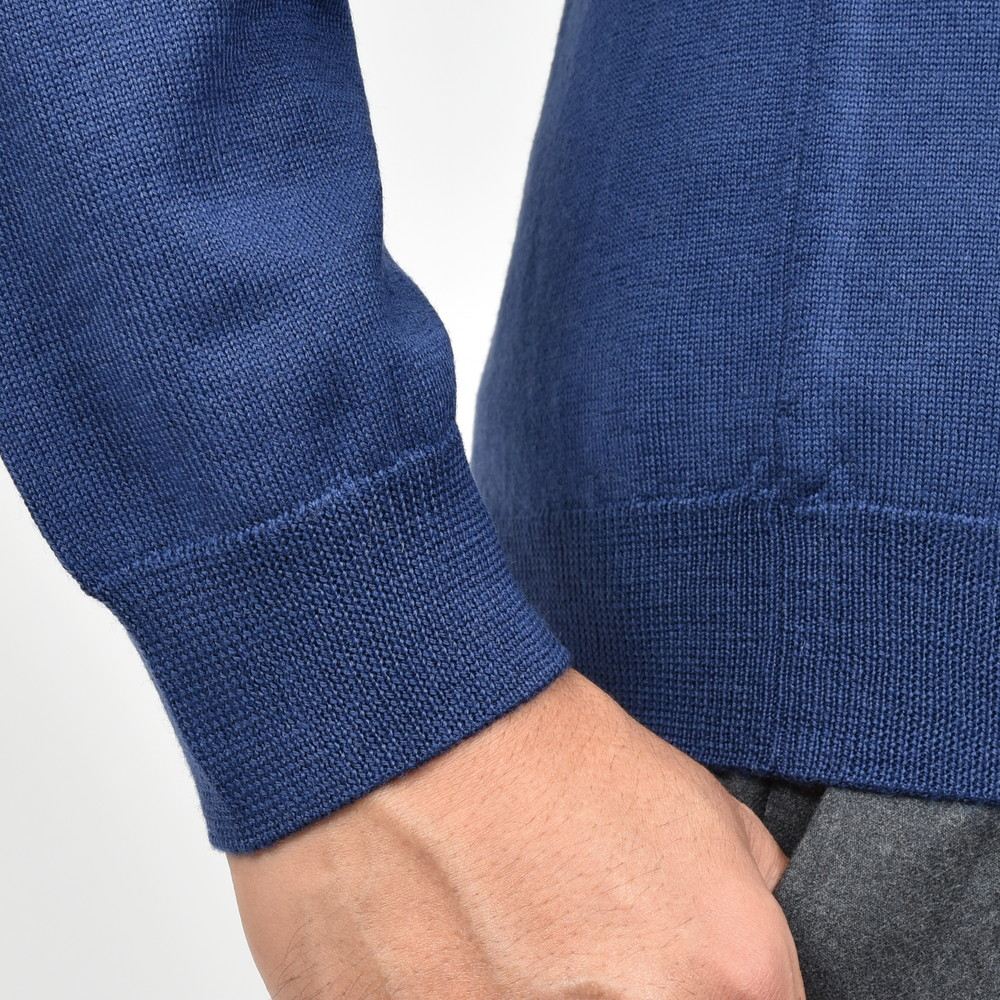 ZANONE（ザノーネ）ハイゲージウールクルーネックニット GIRO/SLIM FIT