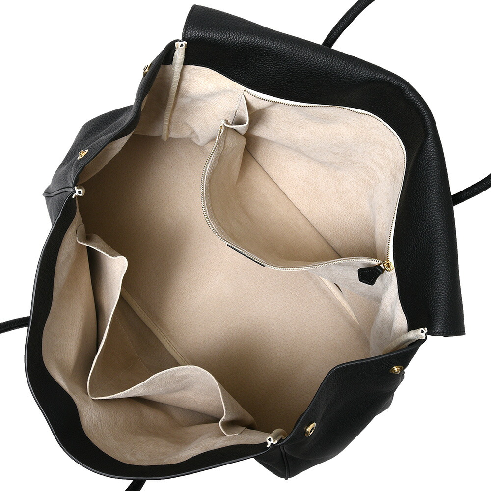 Cisei（シセイ/チセイ）シュリンクレザーフラップトートバッグ/Lサイズ