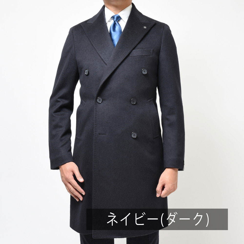SALE】TAGLIATORE（タリアトーレ）カシミアフランネルダブルチェスター